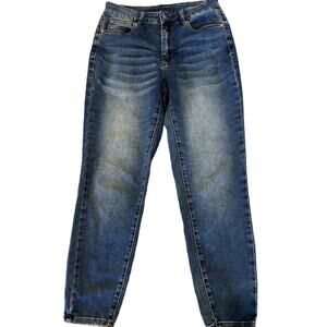 TAHARI Boyfriend Medium Wash Stretch Sz 28 Women's 6